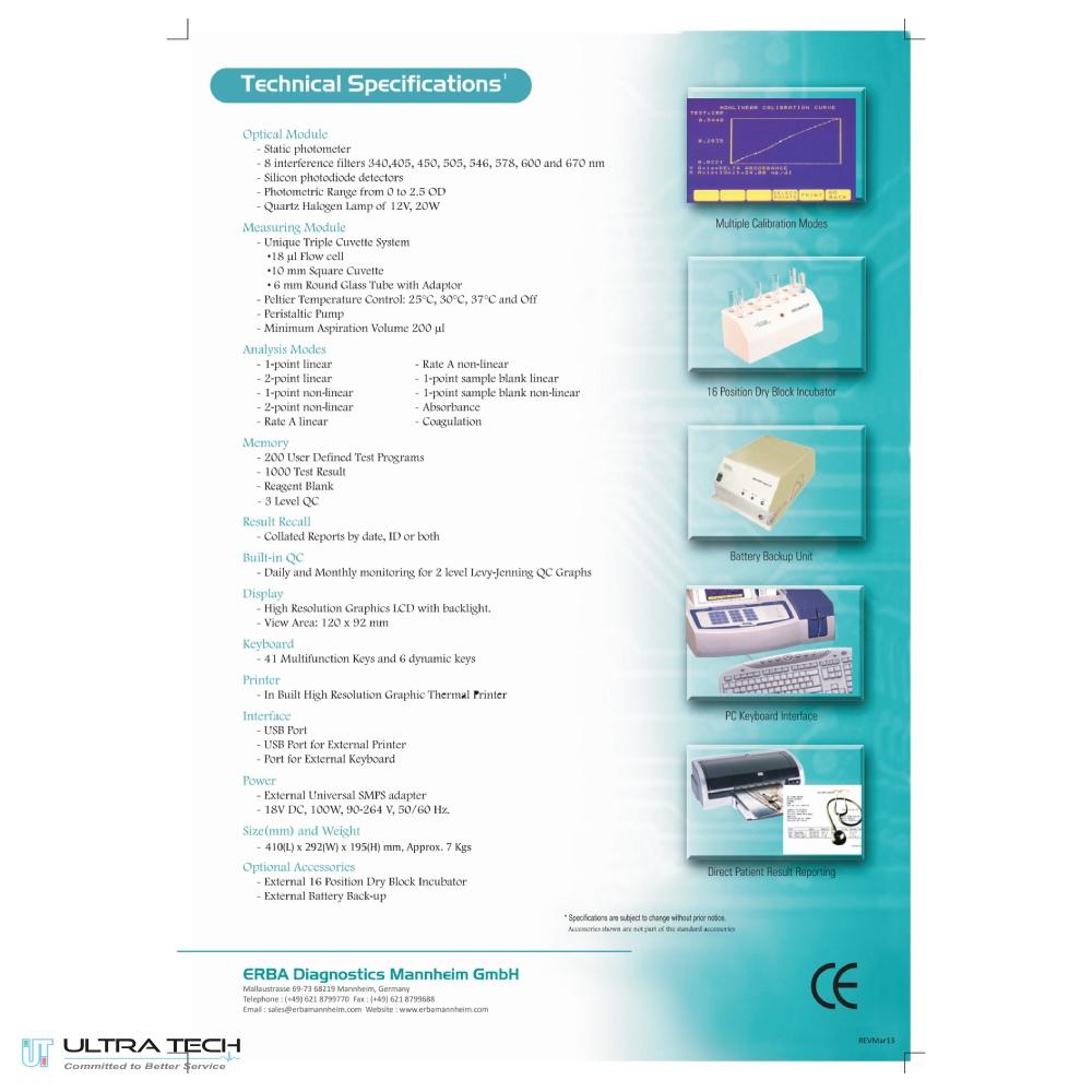 Hematology analyzer Elite 3