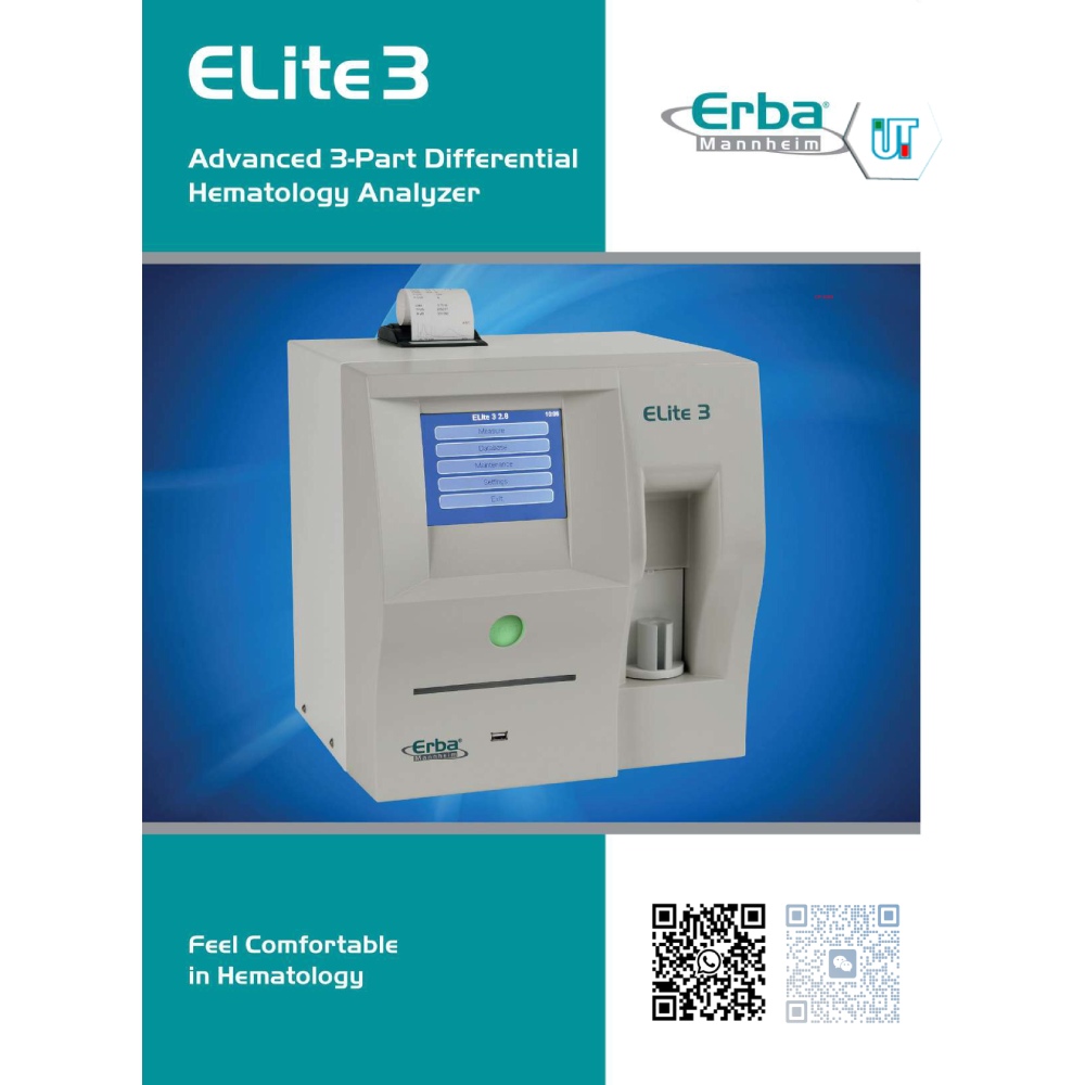 Hematology analyzer Elite 3